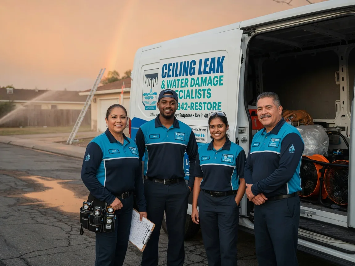Ceiling Leak Cleanup company in Savannah, OH